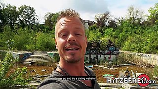 Filthy open-air fuck date with busty Mia Blow! - Hitzefrei