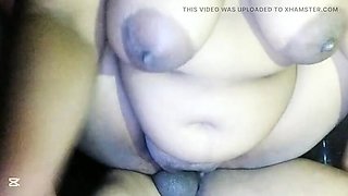 Desi Step Son Fucks Big Ass Mom in the Rain - Doggy Style & Anal