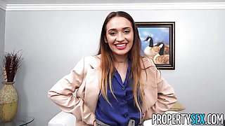 PropertySex Very Attractive New Real Estate Agent Bangs Her Mother's Client