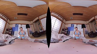 Tempting asian heartbreaker memorable VR video
