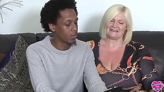 Hot Granny Takes BBC in All Holes - Anal & Blowjob Fun