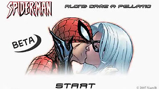 Spiderman Black Cat Felatio Gameplay by Loveskysan