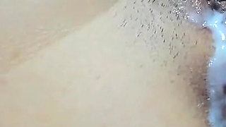 Oiled Body, Clit Rubbing After Sex