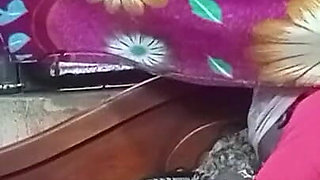 Video of Aunty and Delivery Boy Excited for Rain