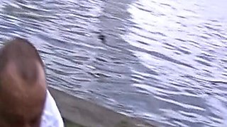 Cute German Babe Facialized After Hot Public Fuck