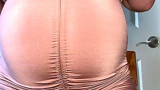 Chubby Brunette Big Boobs Dildo Masturbation