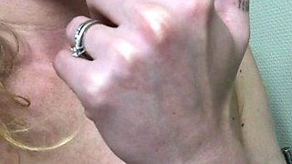 hot amateur blonde close up masturbation HD