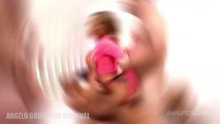 Monika Fox Hardcore gangbang DP/DVP/DAP/first TVP, pussy creampie