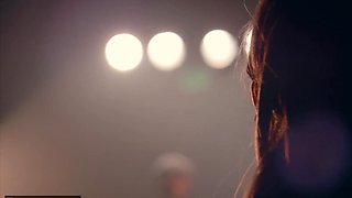 Horny singer gets with a BBC dude after her performance