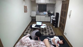 Exotic Japanese whore Minami Kashii, Reina Sasaki, Mahiro Yukino in Amazing couple, college JAV video