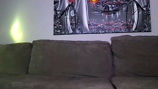 Kinky teen couple practices bdsm foot fetish