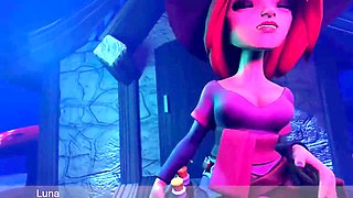 Happy end, 3d animated, three dimensional