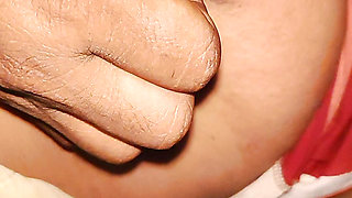 My step sis is very hot boobs press this boobs with boy friend.