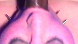 Punk Gothic Chick Face Fuck Deepthroat Blowjob Throatpie Swallow