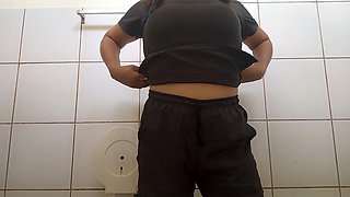 Doctor Masturbates in the Clinic Bathroom, Screaming for Cock
