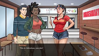 Animated harem adventure with That'six