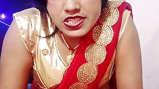 Desi malkin  her naughty teenage servant for the  (HINDI AUDIO)