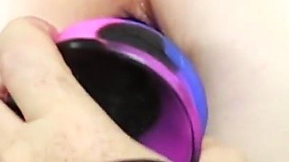 Ass Fucked by a Alien Dildo