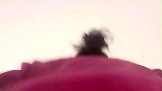 AsianWife Shaved Pussy Upskirt Dancing
