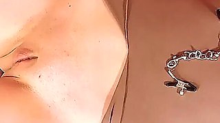 Tied-up Slave Girl, with Her Pussy Spread by Clamps and Clitoris Pumped up, Is Obliged to Reach Multiple Orgasms