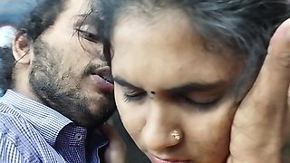 Mallu Hot Girl Half Saree Romance with Lip Lock, Desi Malayali Girl Half Saree Hot Romance with Lip Lock, Mallu Couple Hot Kiss