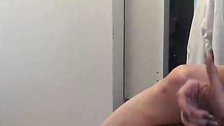Latex MILF Mistress Foot-hand-milking!