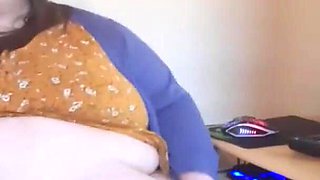SSBBW secretary humiliated at work by boss - fantasy