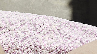 Inserting a Small Cup Into the Wet Pussy