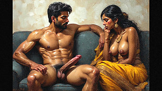 Kiran fucking his mom's best best who is a divorced woman hot sexy mms video