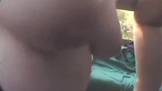 Pregnant Woman Gets Her Bush Fucked Hard By Her Girlfriend With A Big Strap On