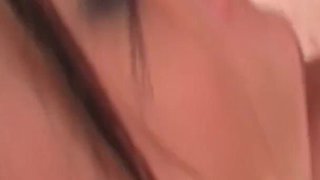 Huge Natural Tits Nympho Slut Takes on Two Fat Dicks in a Wild DP Session