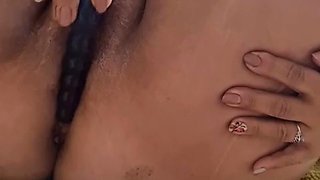 Hairy Grannys Pussy and Orgasm