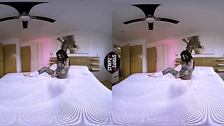 Care Barez - Tattooed Solo Model With Big Tits - Sexlikereal