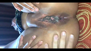 Fucking the Ass of a 18yo Latina Student. Anal Sex and Swallowing Compilation