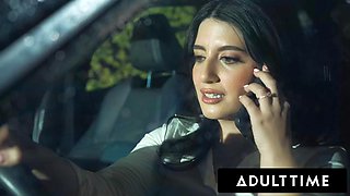 ADULT TIME - Curvy Girl Karla Lane CAUGHT Fucking Cheating Boss By Big Naturals Wife Sarah Arabic!