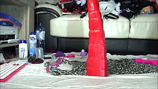 Bikini blonde amateurs first anal sex while useing a toy