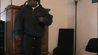 Str8Seduction.com - Kinky ebony thug has interracial fun with his friend's cock