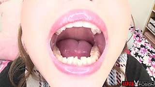 Nanako Lets You See Her Breathing Straight Into the Lens: Open Throat, Warm Breath... and a Uvula Pulsing Just for You