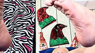 Slapping Her Face with His Amazing Cock Got This Whores Pussy Wet N Hit