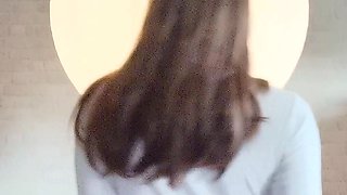 Young amateur teen in solo masturbation getting kinky