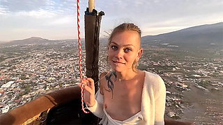 Risky Sex on a Hot Air Baloon Over the Pyramids in Mexico City