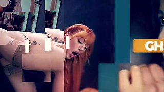 GLORYHOLE SECRETS - Horny Aderes Begs for Gloryhole As Cum Drips Down Tits: Porn