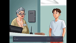 2d, hot granny, old woman