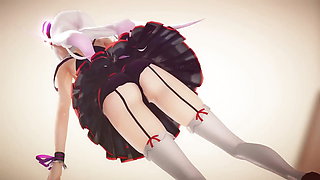 Mmd R-18 Anime Girls Sexy Dancing Clip 307