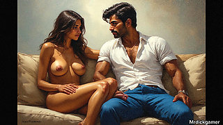 Monika fucking all night