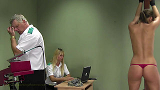 Caprice4 Spanking Machine - Bare Back Whipping