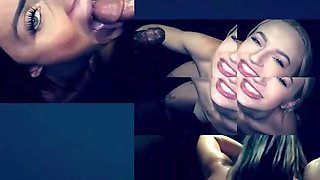 GloryholeSecrets - Busty AF Asian Babe Loves Giving Blowjobs At The Gloryhole