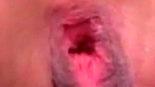 Babe in latex sexy outfit is totally destroyed by a bwc dude - closeup video