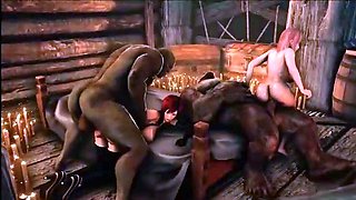 Horny 3D punk rock stud getting fucked hard anally