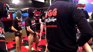 Making a Gangbang Cum Swallow Teen Superstar